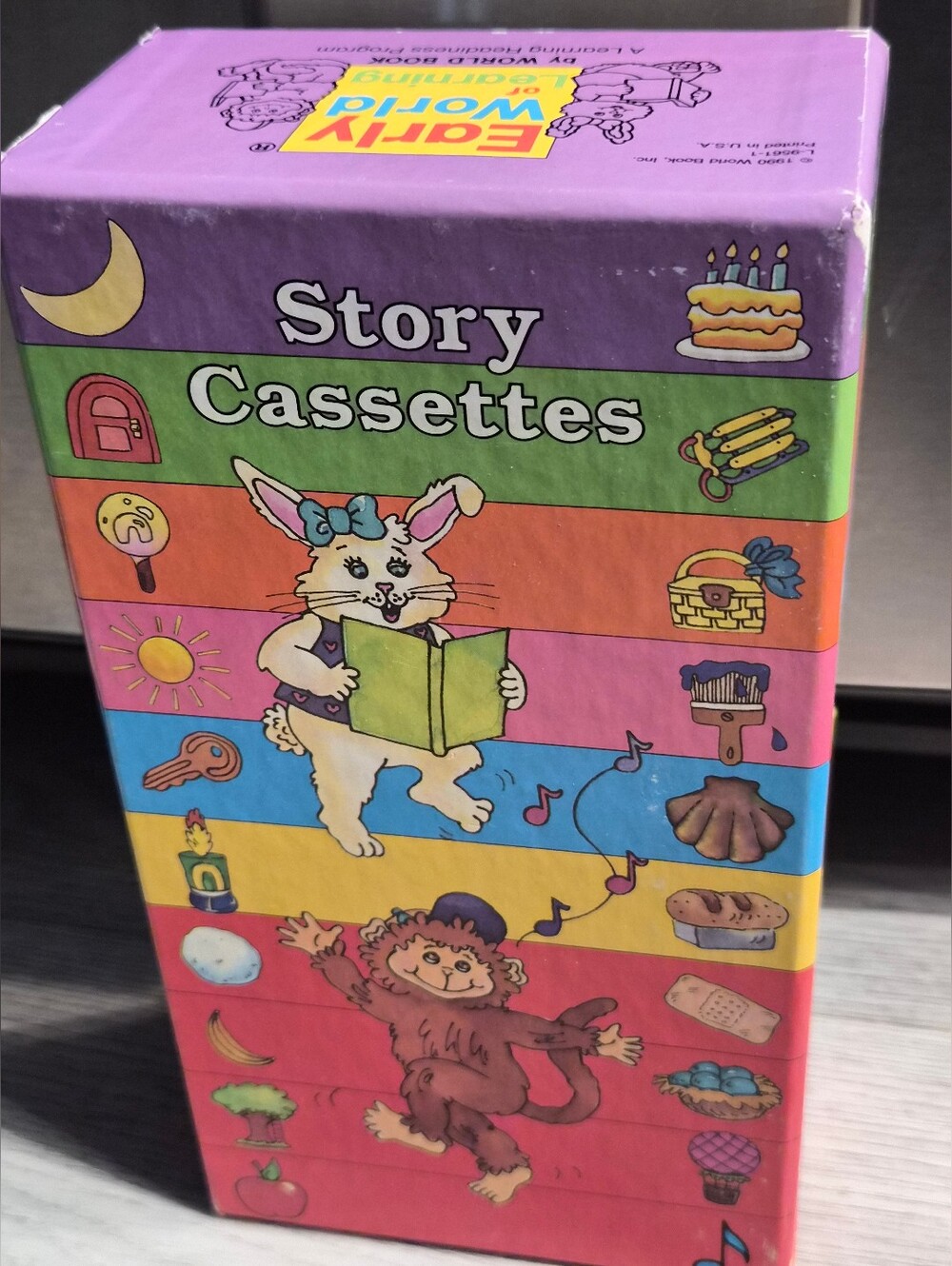 Story Cassettes Kids Learning Set - Pink Multi-Color